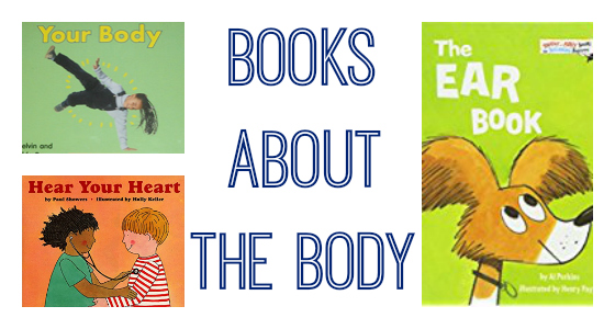 Books About the Body for Preschoolers