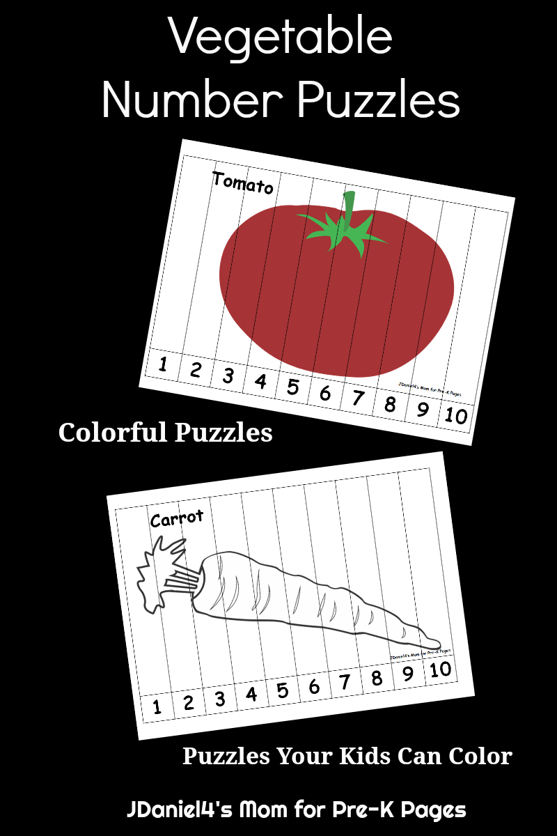 Ve Able Number Puzzles For Kids Pre K Pages