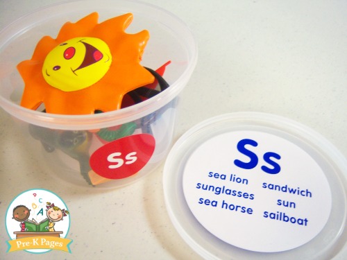 Literacy Center Tools and Toys for Preschool - Pre-K Pages