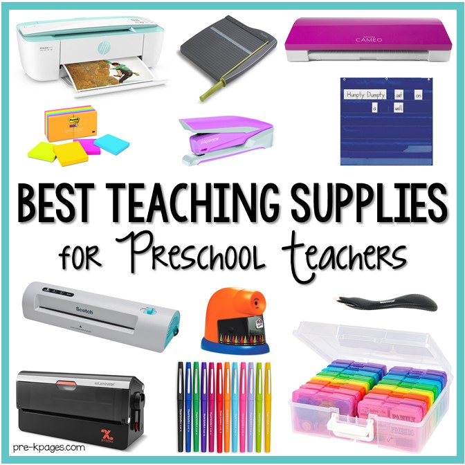 pre k teacher supplies