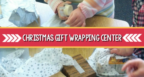 Christmas Gift Wrapping Center