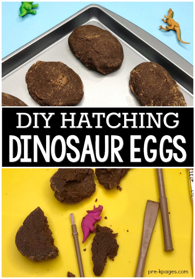 DIY Hatching Dinosaur Eggs for Kids
