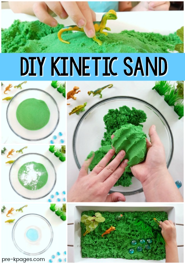 How to Make Your Own Kinetic Sand