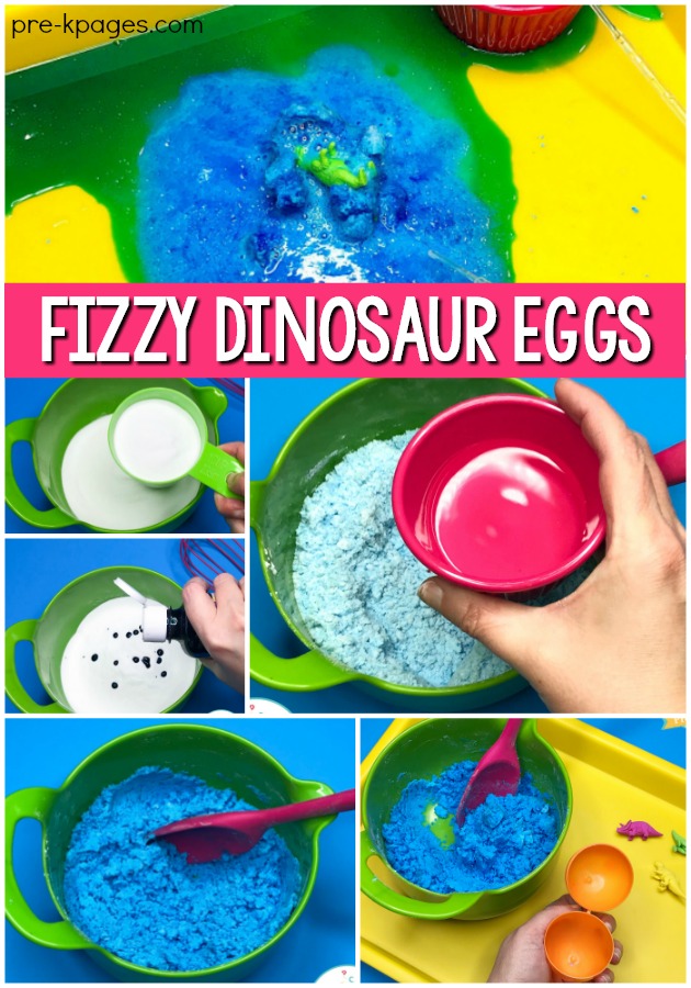 fizzing dinosaur surprise eggs