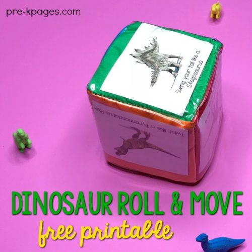 dinosaur movement activities for preschoolers