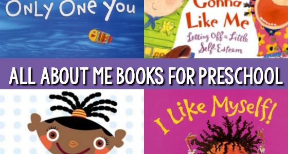 All About Me Books for Preschool and Kindergarten