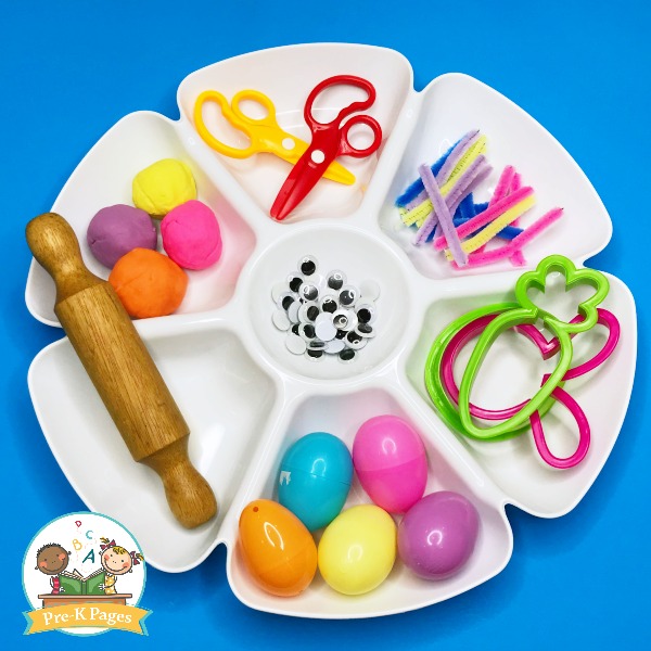 easter play doh