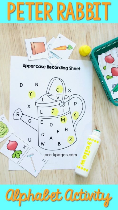 peter rabbit alphabet puzzle