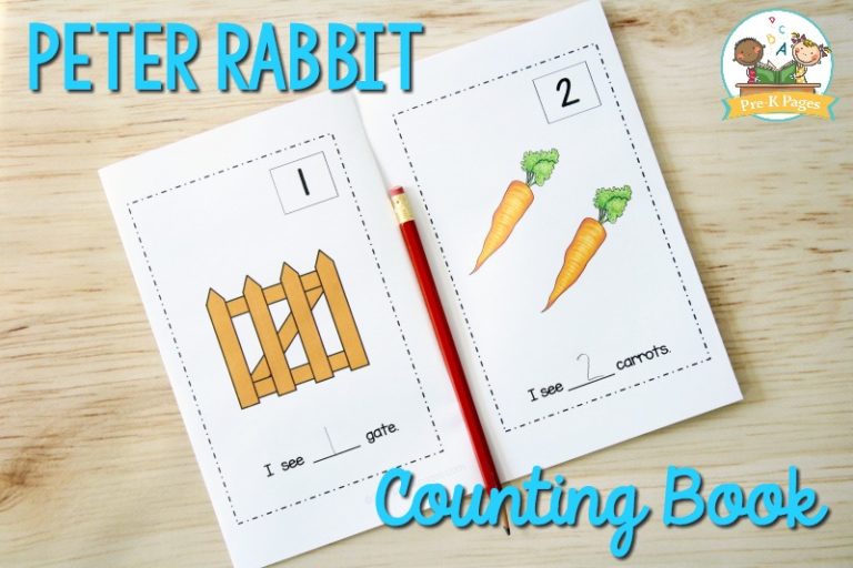 Peter Rabbit Activities for Preschool - Pre-K Pages