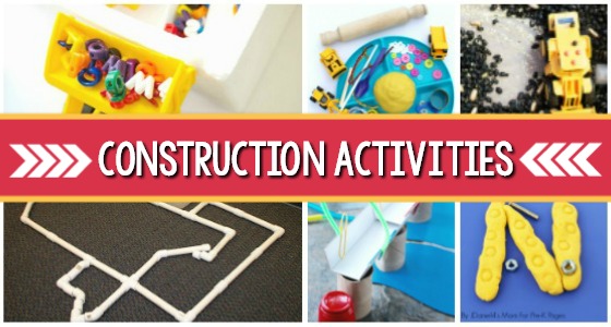 Construction Activities For Preschool