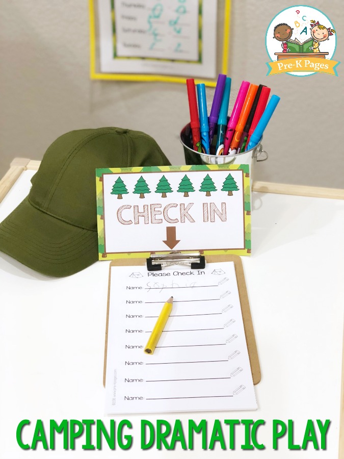 Camping Theme For Classroom