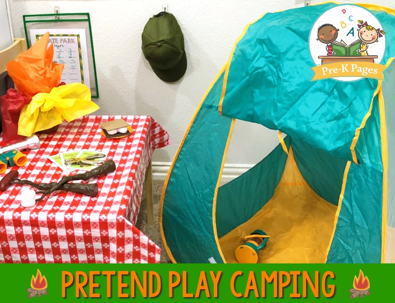 Camping Pretend Play