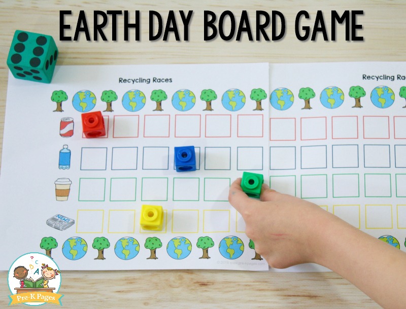 Download Earth Day Math Activities for Preschool - Pre-K Pages