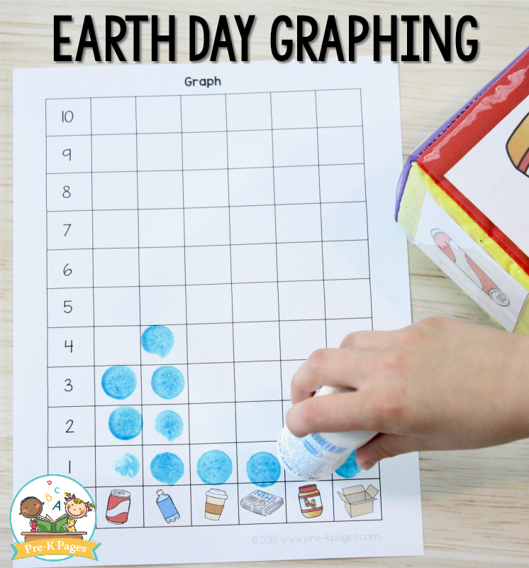 Earth Day Math Activities for Preschool - Pre-K Pages