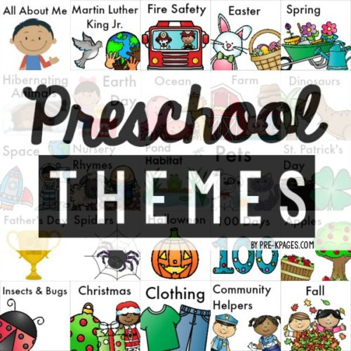 Themes Pre-K Pages