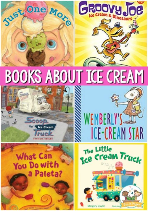 13 FUN Kids Ice Cream Books For The Preschool Classroom