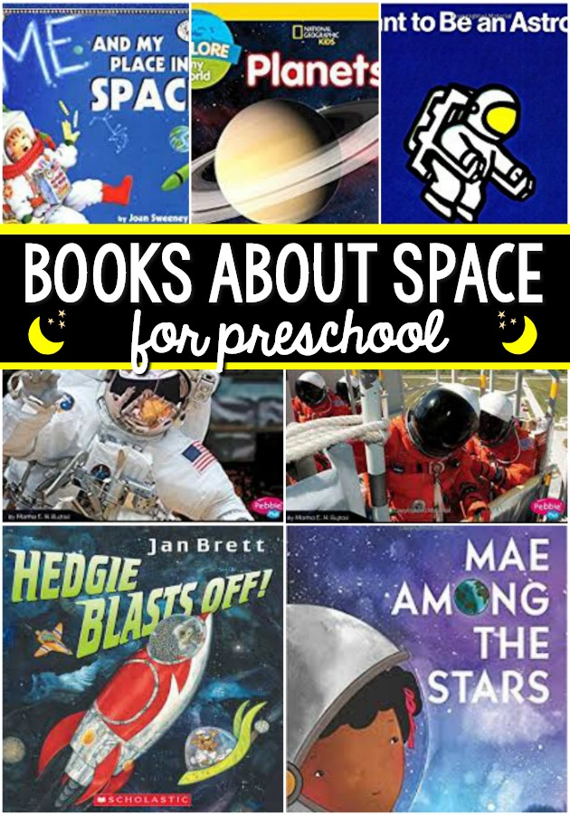 Space Books For Preschoolers Pre K Pages