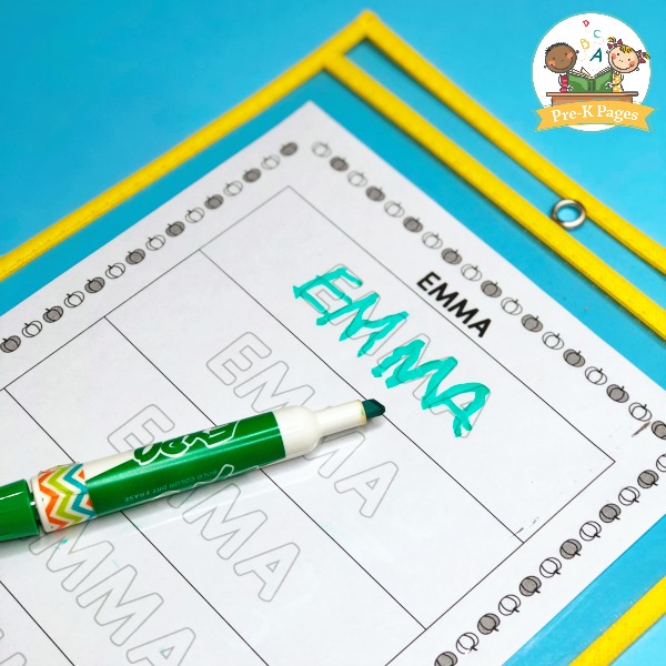 editable daily sign sheets for preschoolers