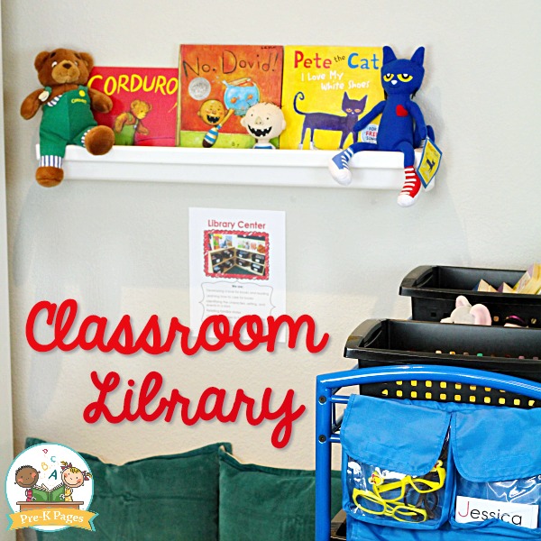 Preschool Classroom Library Center