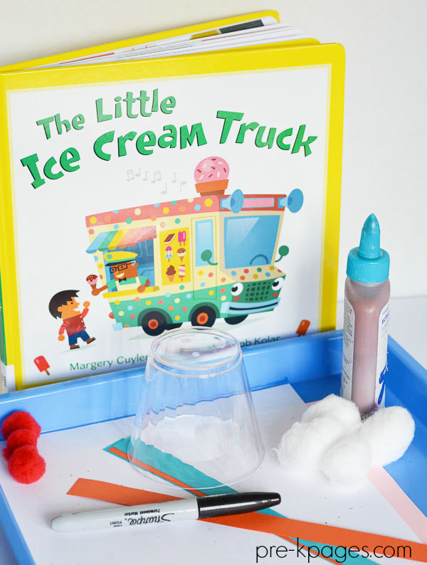 Ice Cream Theme Fine Motor Activity - Pre-K Pages