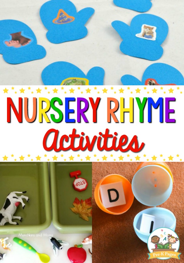 Nursery Rhymes Activities For Preschoolers Pre K Pages