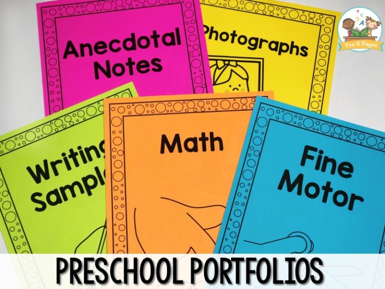 preschool-portfolio-ideas-pre-k-pages