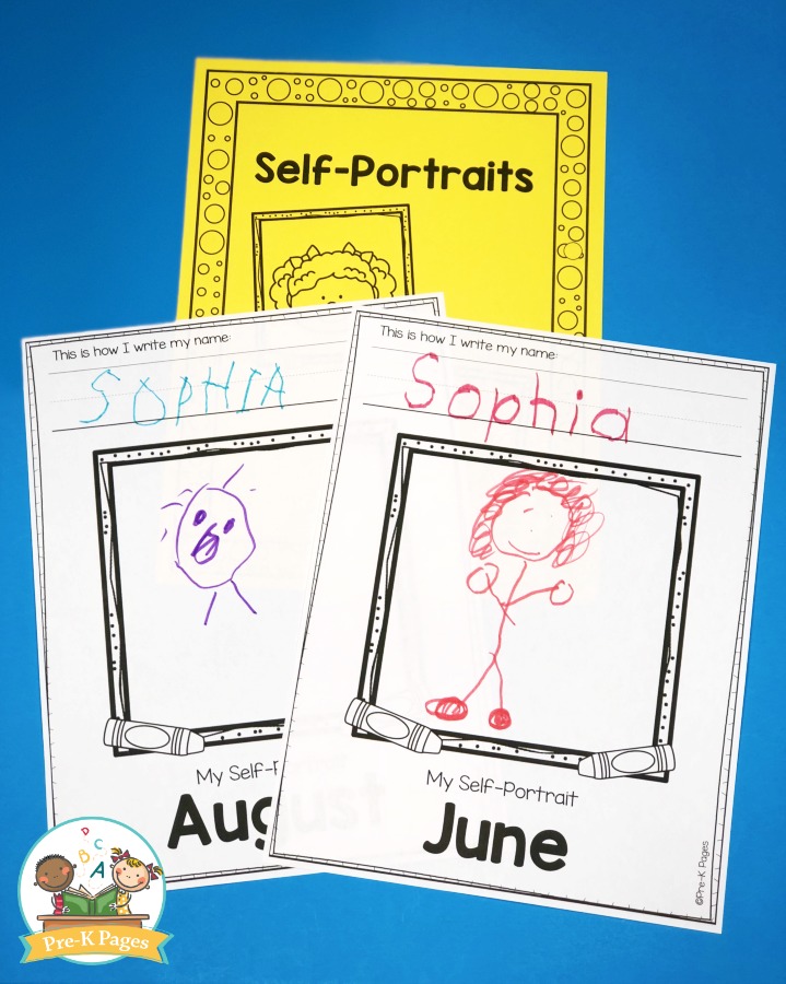 Kindergarten Portfolio Templates | TUTORE.ORG - Master of Documents