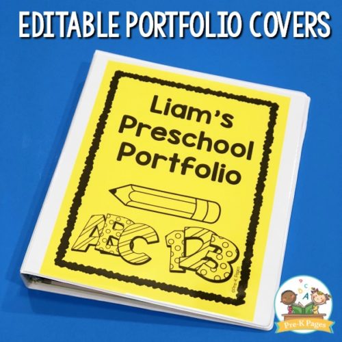 Preschool Portfolio Ideas - Pre-K Pages