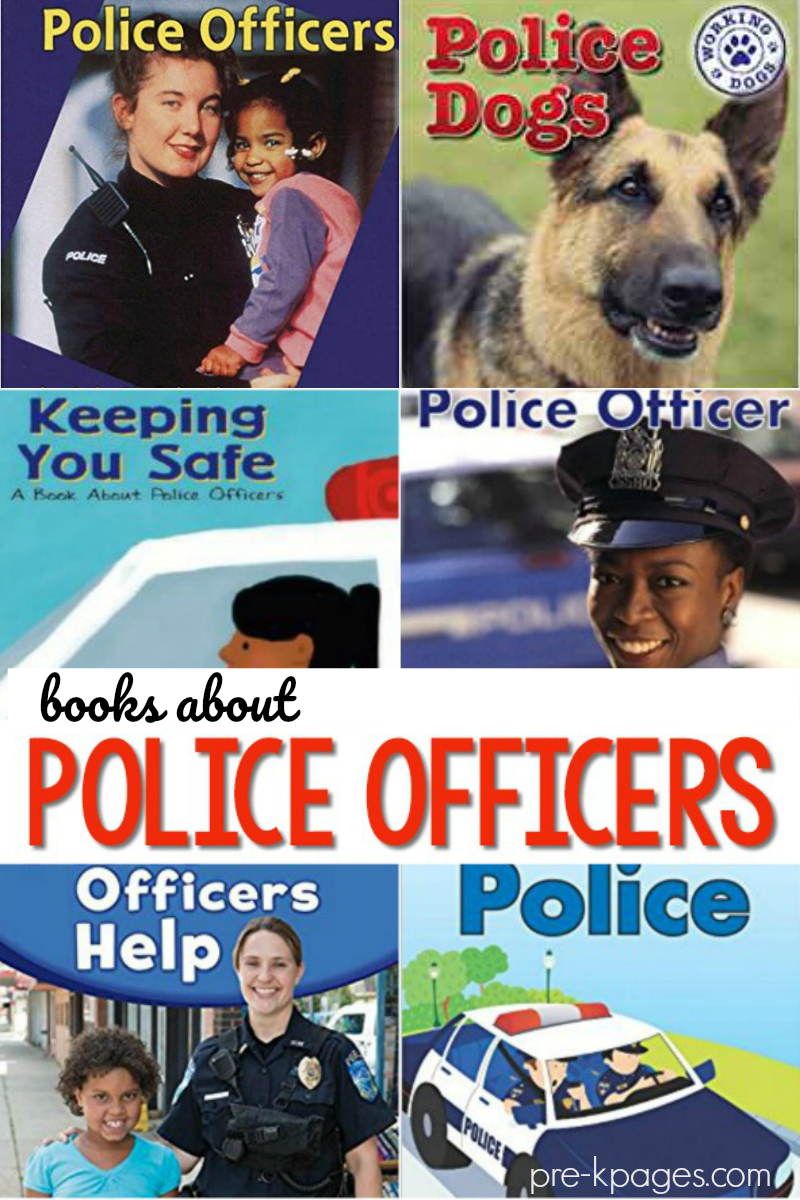 Books About Police Officers And Other Safety Helpers Pre K Pages