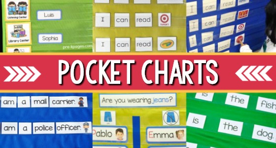 Word Pocket Chart,Pocket Chart with Cards,Classroom Pocket Chart,Teacher Pocket Charts,Word Wall Pocket Chart 