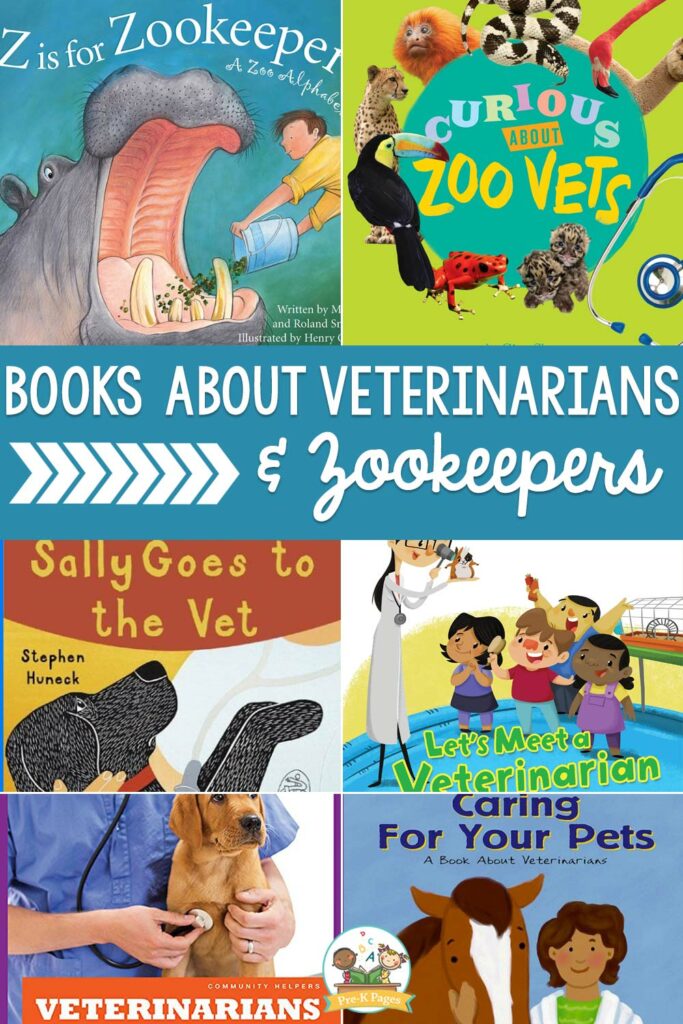 Books About Veterinarians and Zookeepers - Pre-K Pages