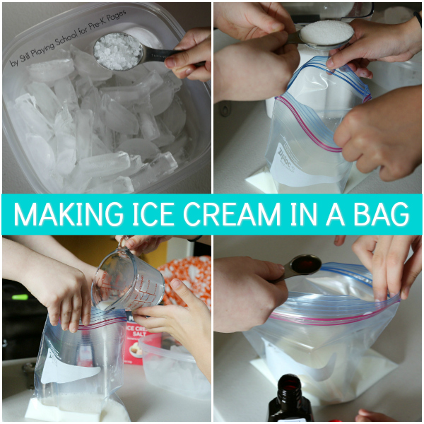 making ice cream in a bag experiment