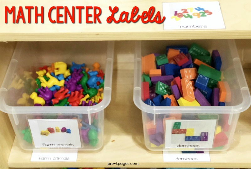 How to Set Up a Math Center in Preschool or Kindergarten