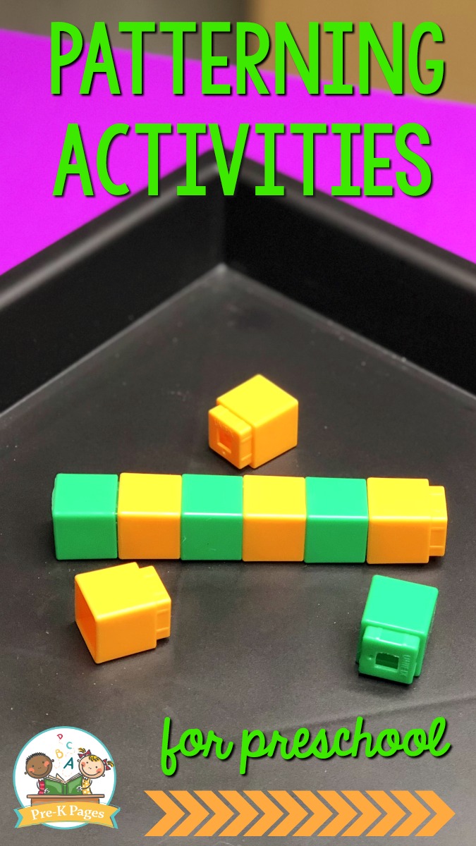 Pattern Activities for Preschool Math