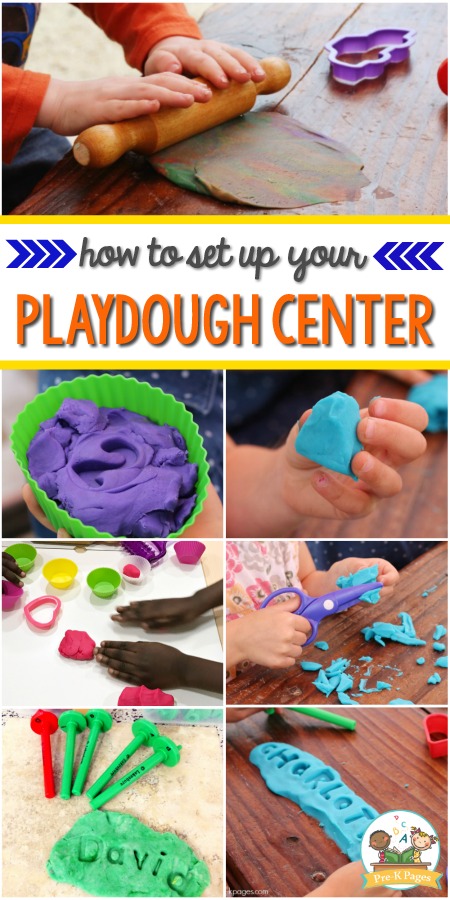 playdough station