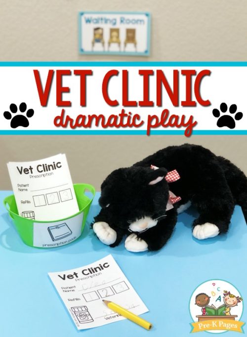 Vet Animal Hospital Dramatic Play