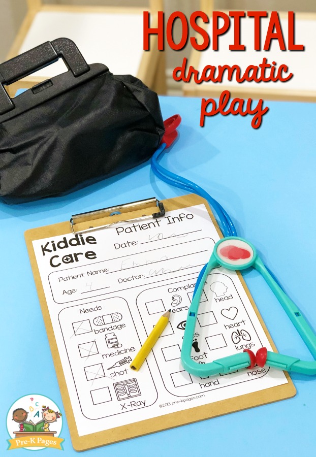 doctors office dramatic play center for kids