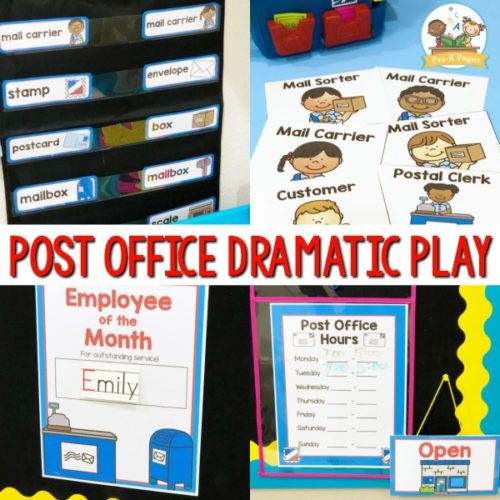 Post Office Dramatic Play Center