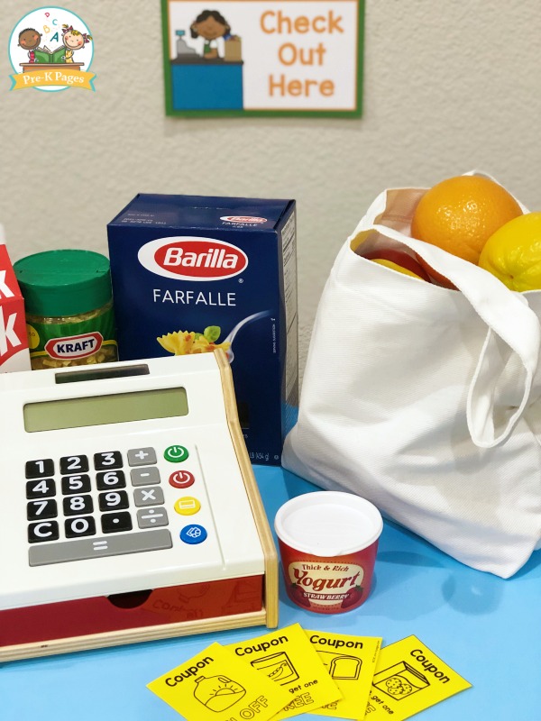 Grocery Store Dramatic Play Center