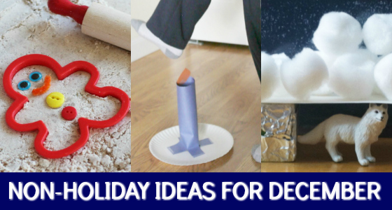 Non-Holiday Themes and Ideas for December