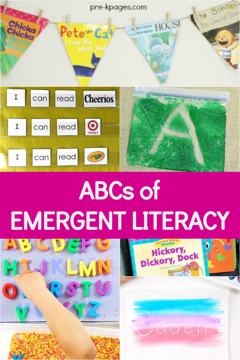 Emergent Literacy Writing Activities