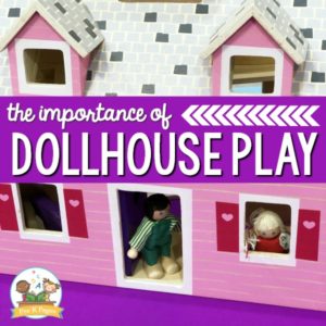 Dollhouse Center in Preschool Pre-K or Kindergarten