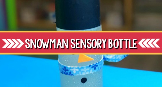Snowman Sensory Bottle