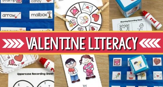 Valentine Literacy Activities for Preschool
