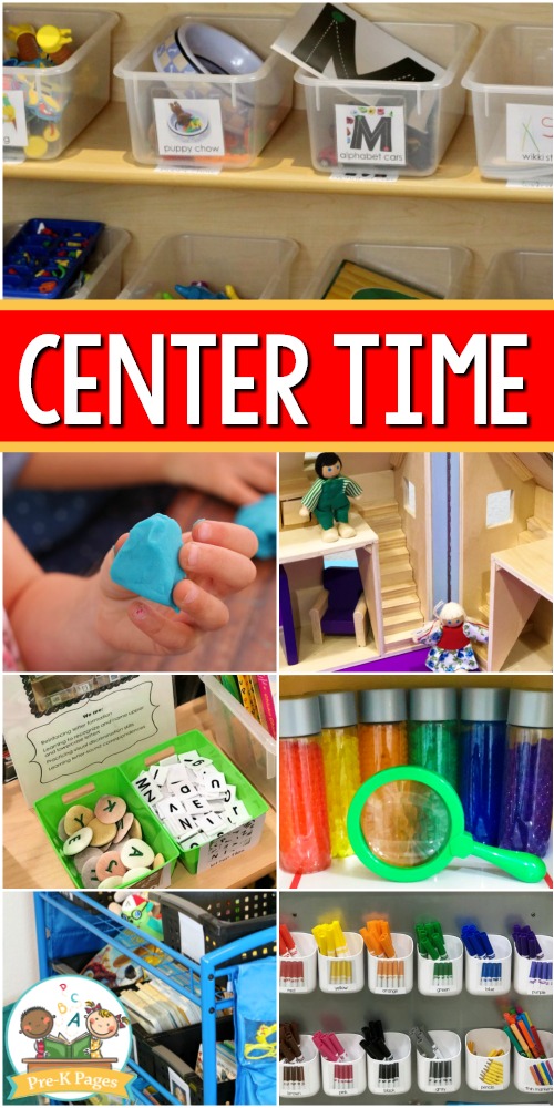 Center Time Management for Preschool and Pre-K