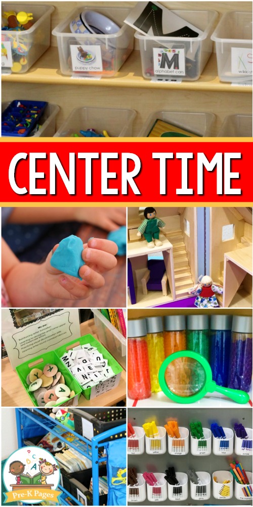 Center Rotation Chart For Preschool