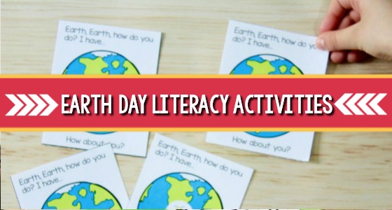 Earth Day Literacy Activities For Preschool Pre K Pages