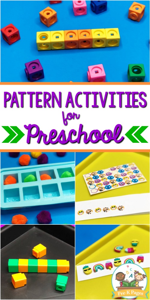 Pattern Activities for Preschool Math