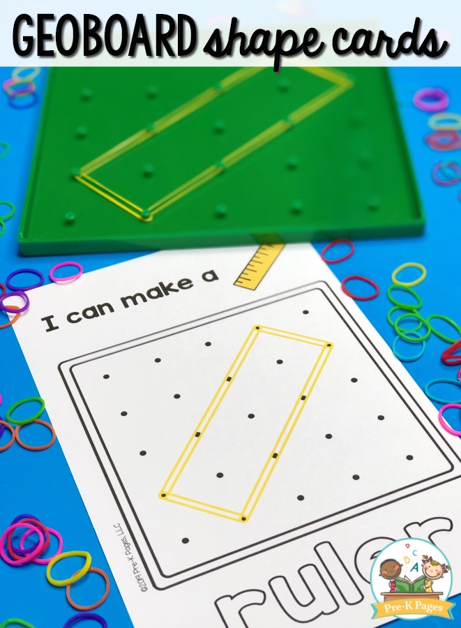  Geoboard Shape Cards Printable Free 