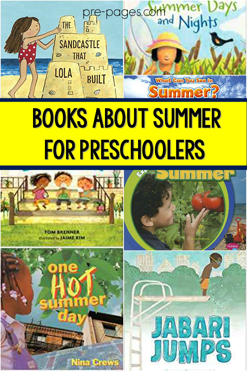 Books About Summer for Preschoolers - Pre-K Pages